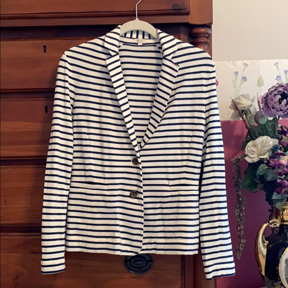 Knit blazer